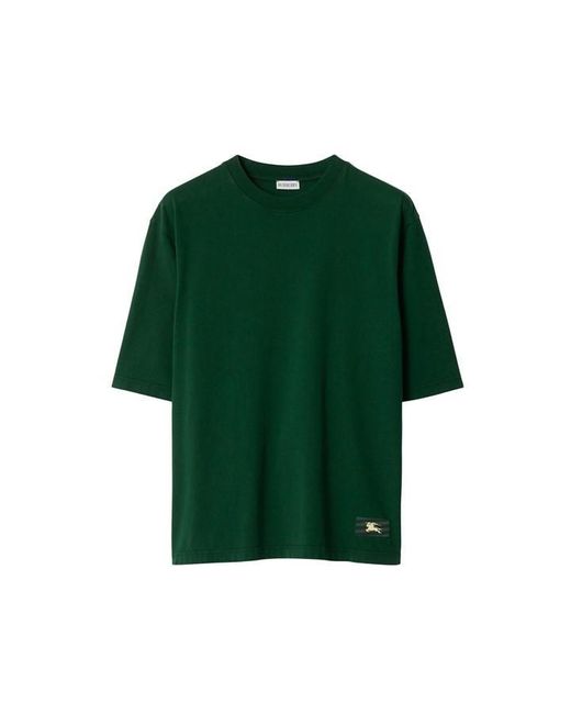 Burberry Green Burb Ss Tshirt Sn41 for men