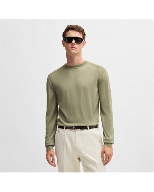 Boss Green L-Overo Regular-Fit Sweater for men