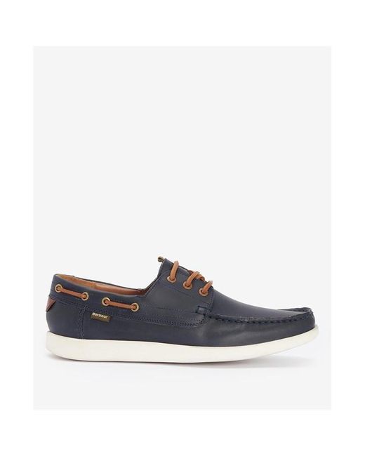 Barbour Blue Armada Boat Shoes for men