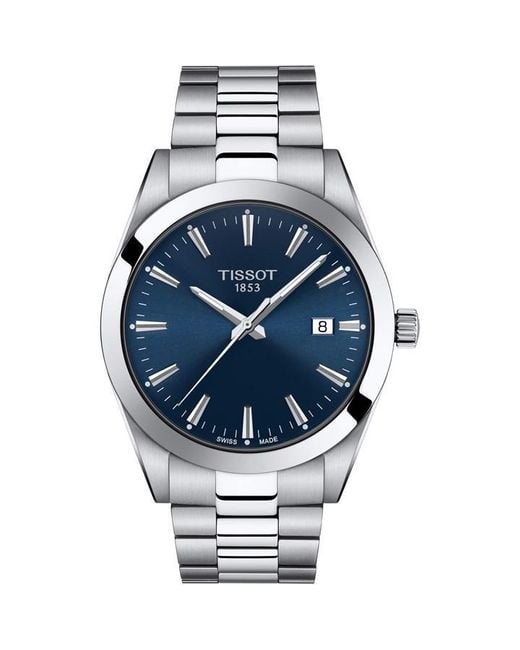 Tissot Metallic Analogue Quartz Watch for men