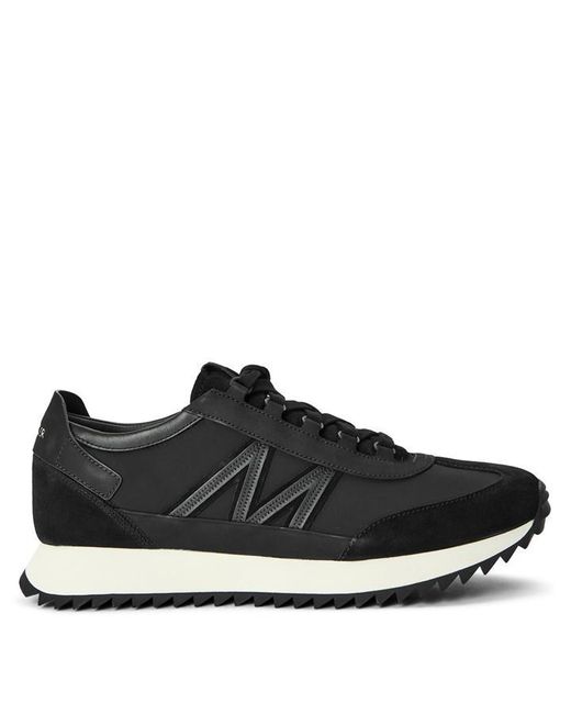 Moncler Black Clear Sole Trainers for men
