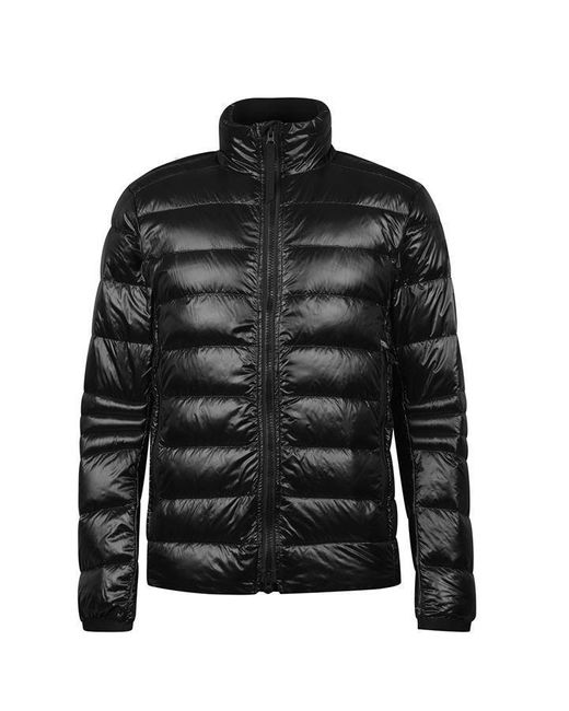 Canada Goose Black Crofton Puffer Jacket for men