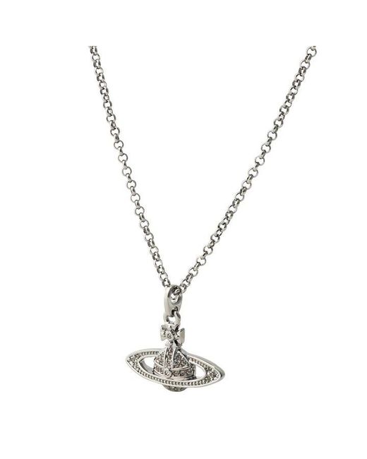 Vivienne Westwood Metallic Viv Min Orb Pendant Sn64 for men