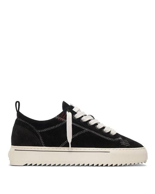 Represent Black Alpha Low Trainers for men