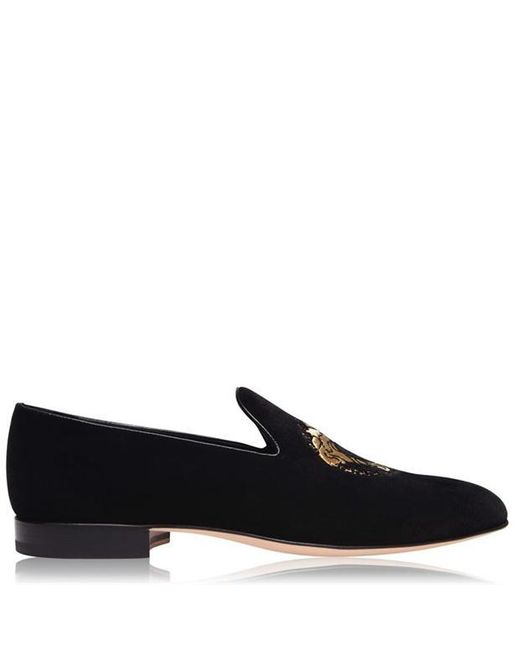 medusa head velvet slippers