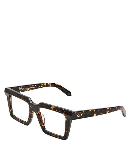 Off-White c/o Virgil Abloh Brown Off Eyewear Style 82 99