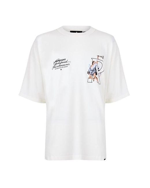 Represent White Hermes T-shirt for men