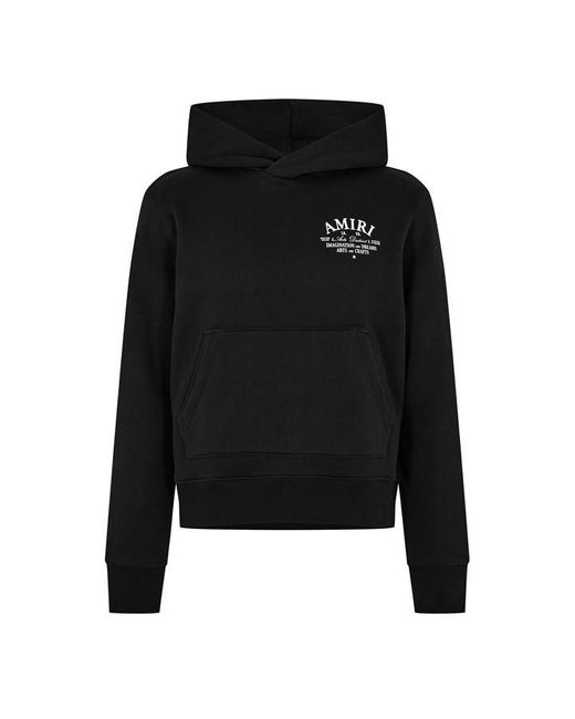 Amiri Black Art District Hoodie for men