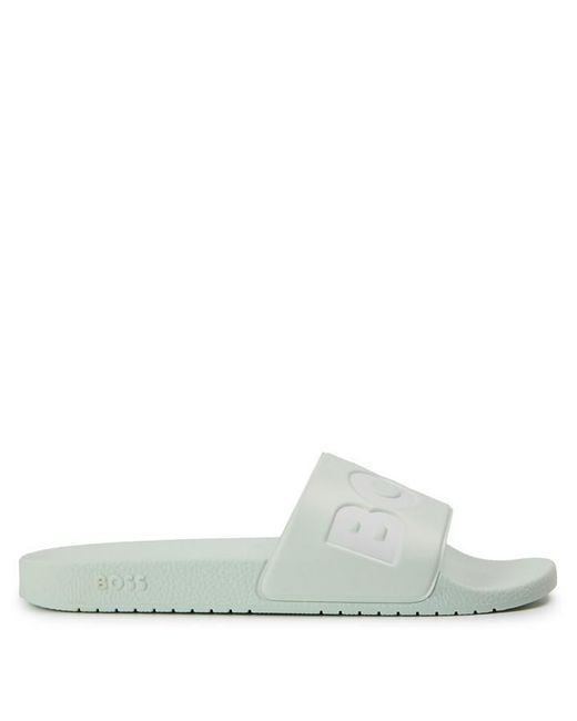 Boss Black Comfy Slider Sandals With Logo Detail (Aryeh) for men