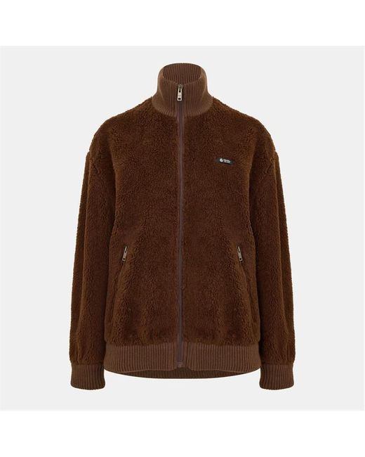 Prada Brown Fleece Sherpa Jacket