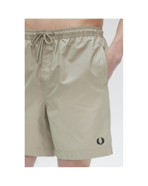 Fred Perry Natural Classic Swim Shorts for men