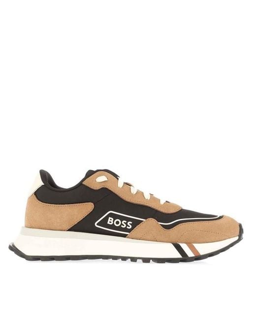 Boss Brown Jonah Runn Sdtx 10252308 01 Low-Top Trainers for men