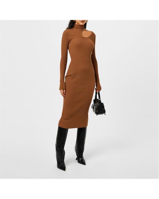 Anine Bing Brown Victoria Dress