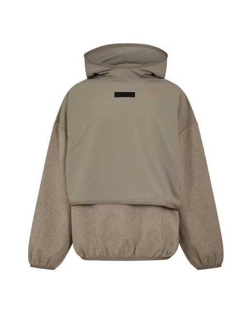 Fear Of God Gray Overhead Hoodie for men
