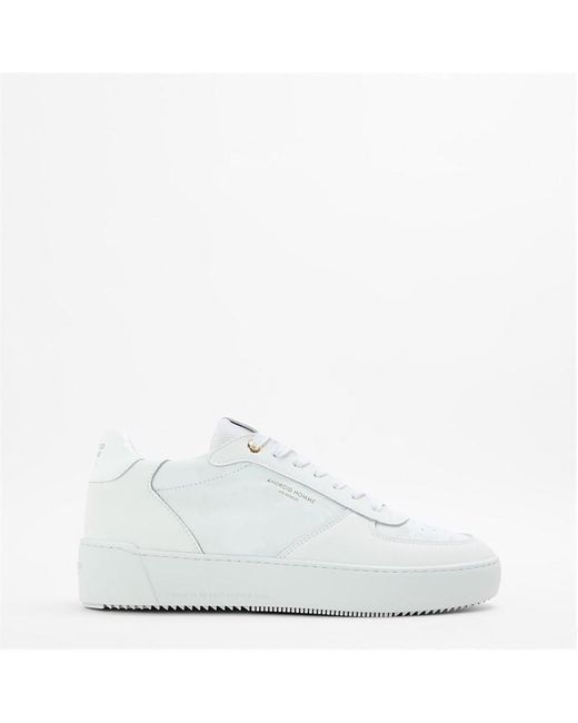Android Homme White Omega Camo Trainers for men
