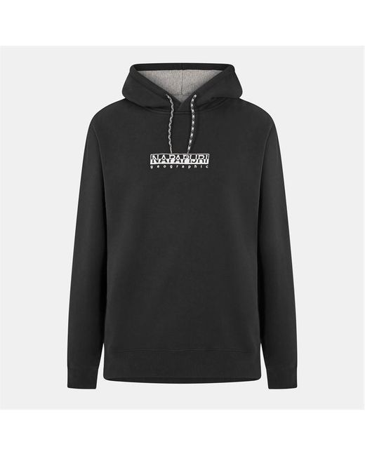 Napapijri Black Fiemme Hoodie for men
