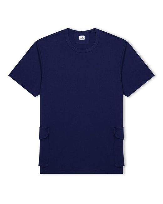 C P Company Blue Cp Side Pockets T Sn99 for men