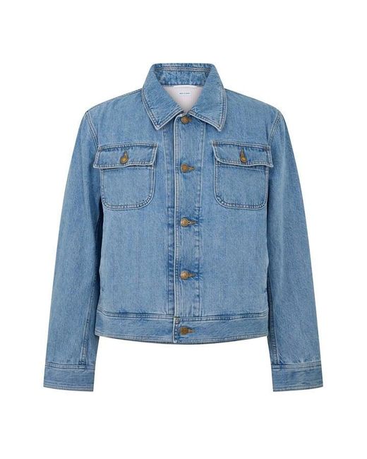 Thom Browne Blue Tb Utility Jkt Sn63 for men