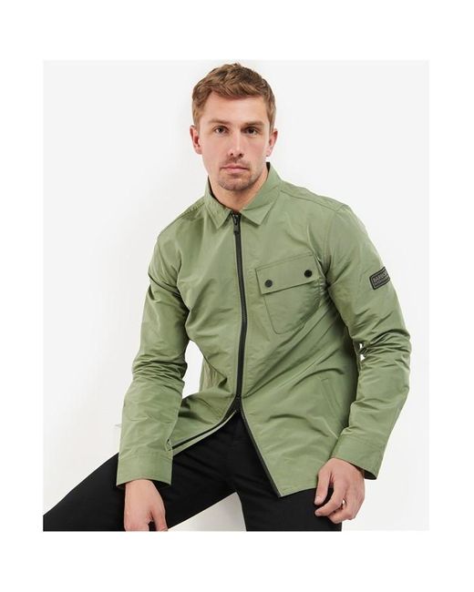 Barbour Green Skyline Overshirt for men