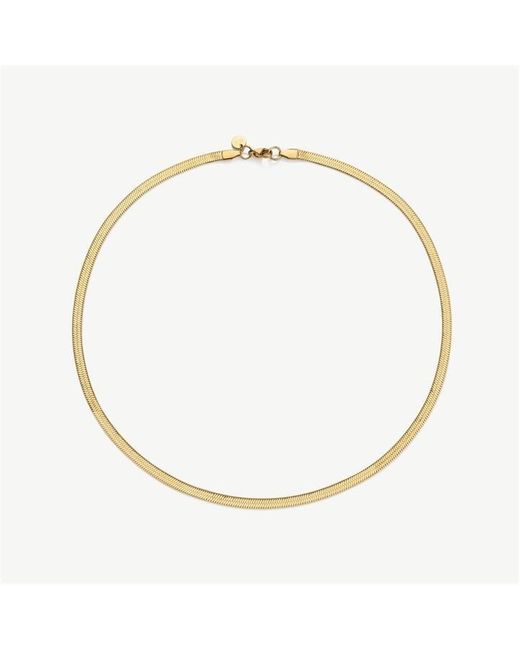 D.Louise Metallic Snake Chain Necklace