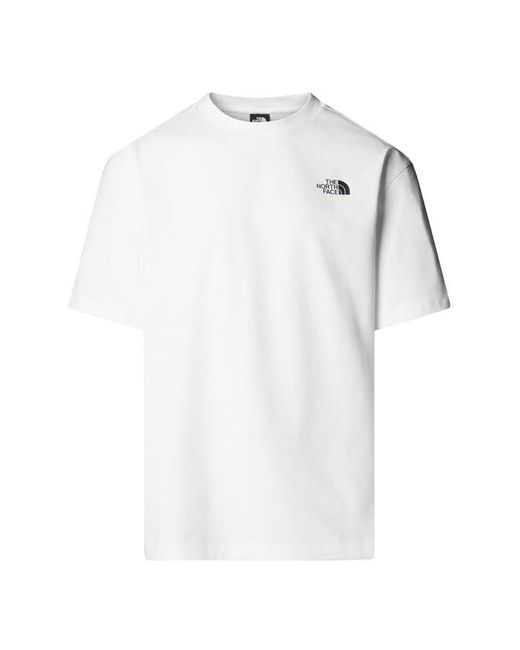 The North Face White Ss Nse Oversized Tee for men