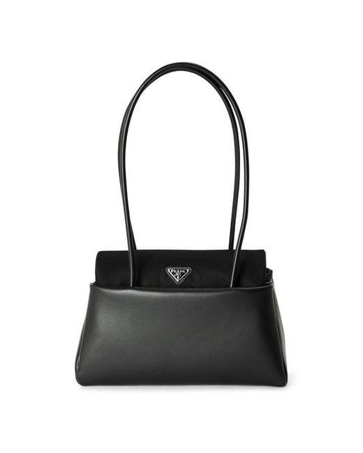 Prada Black Passage Medium Leather Bag