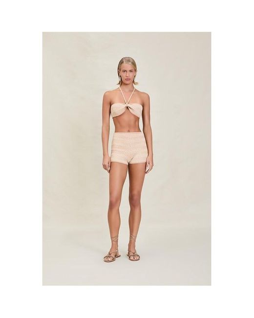 Devon Windsor Natural Grazia Knit Short