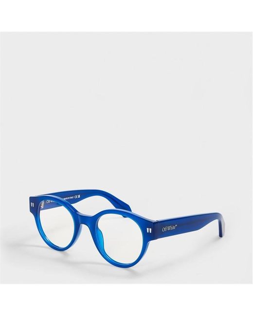 Off-White c/o Virgil Abloh Blue Architectural Reading Glasses