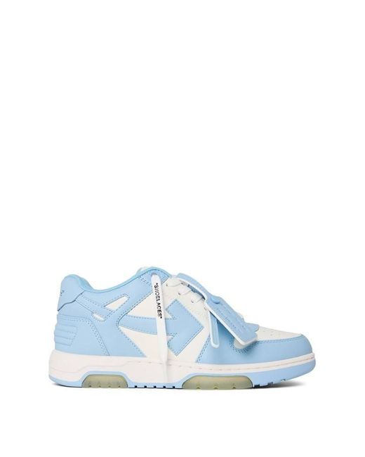 Off-White c/o Virgil Abloh Blue Out Of Office Classic Trainers for men