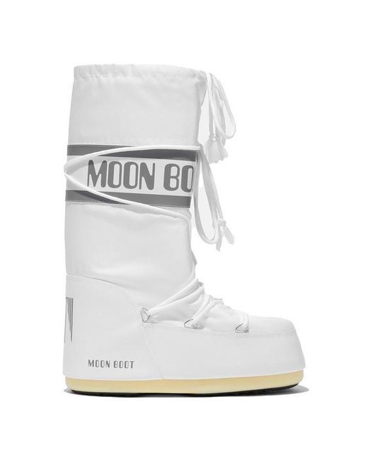 Moon Boot White Icon High