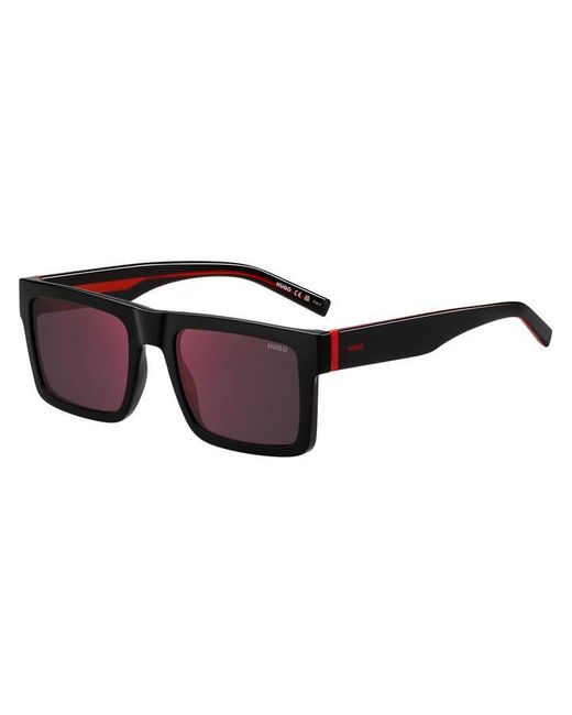 HUGO Brown Round Sunglasses for men
