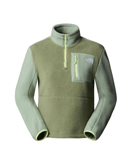 The North Face Green Yumiori Quarter Zip Top