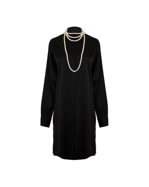 Moschino Black Shirt Dress
