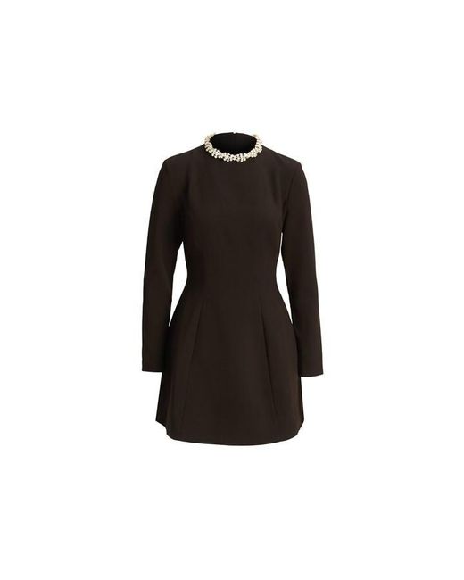 Bardot Black Delphi Long Sleeve Mini Dress