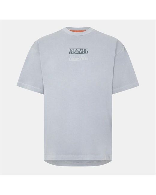 Napapijri Blue Cortona Summer T-Shirt for men