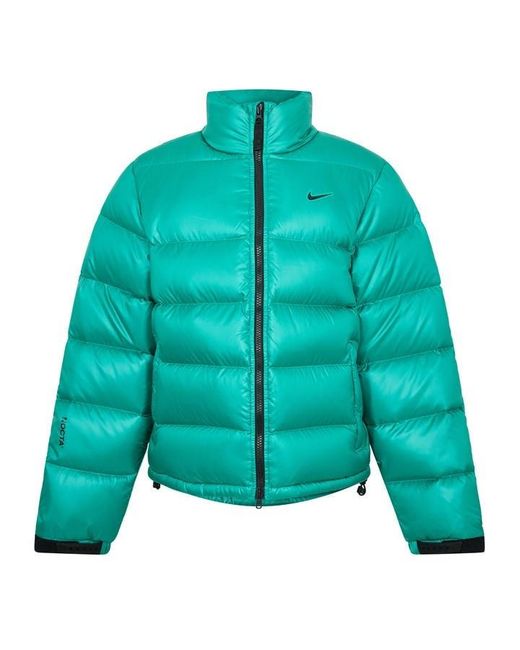 Nike Green Medium Puffer Jacket for men