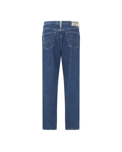 Replay Blue 9Zero1 Straight-Fit Jeans for men