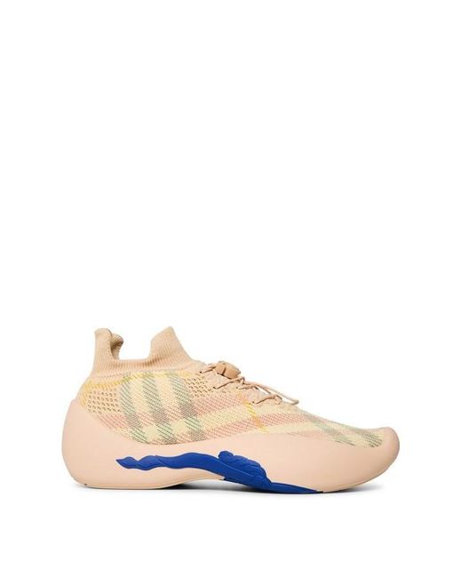 Burberry Natural Vintage Check Neptune Sneakers