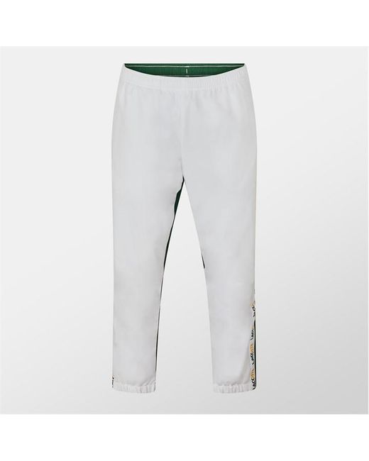 Lacoste White Tape Trackpants for men