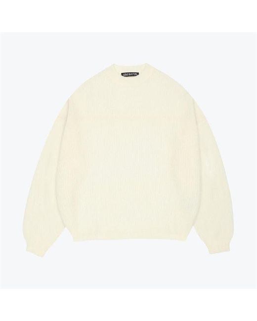 Cole Buxton Natural Knit Sweater for men