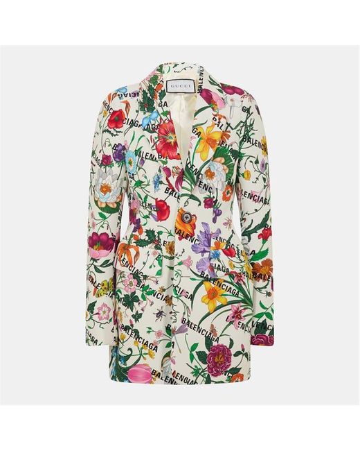 Gucci Green The Hacker Project Structured Tailored Blazer