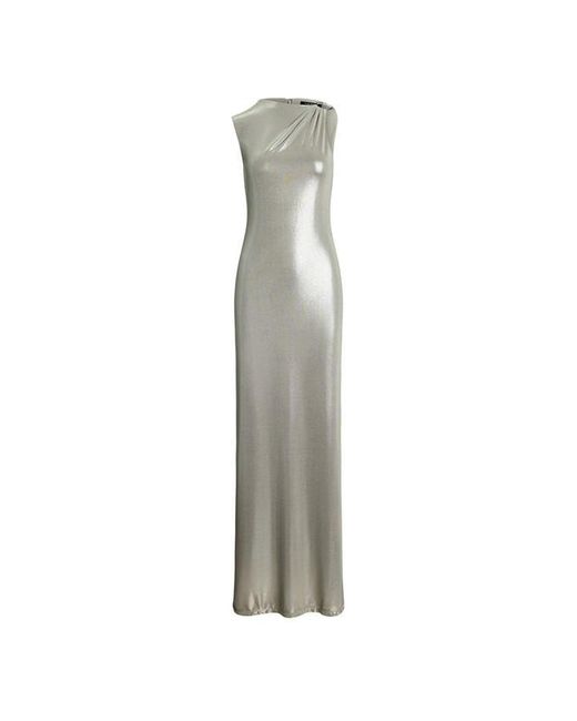 Ralph Lauren Blue Haletta Ball Gown