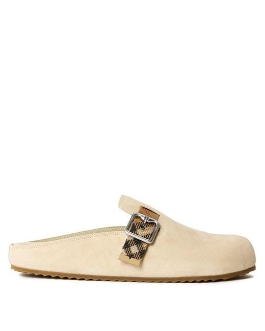 Burberry Natural Urchin Clogs for men