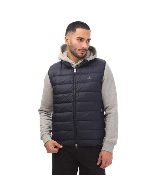 Gant Blue Light Down Gilet for men