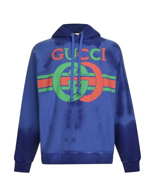 hooded sweatshirt with interlocking g