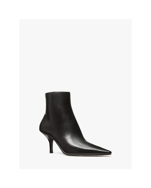 MICHAEL Michael Kors Black Bow Gold Sequin And Pearl Heel
