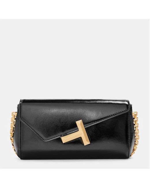 Tiffany & Co Black T Clutch Bags