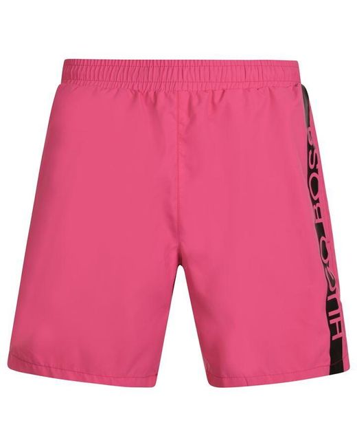 pink dolphin swim trunks