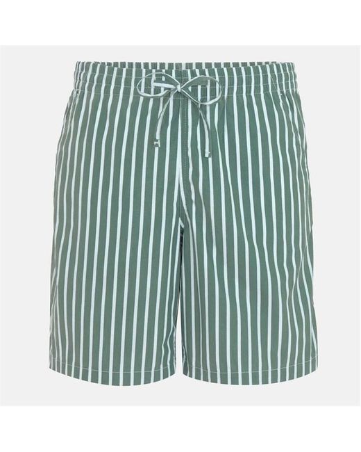 Lacoste Green Stripe Shorts for men