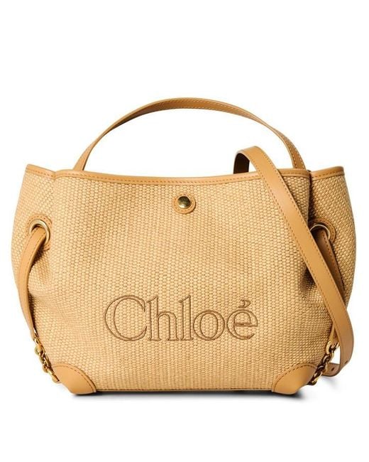 Chloé Metallic Banana Shoulder Bag
